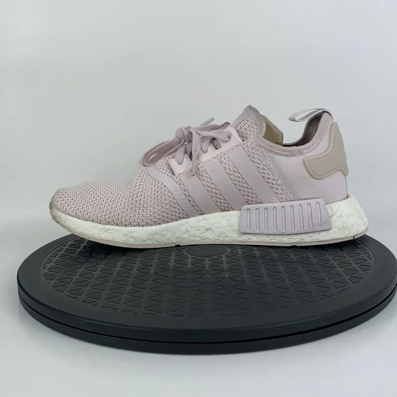 Adidas Originals NMD R1 Pink/White Athletic Running Shoes B37652 Women's Size 10 - Picture 9 of 11